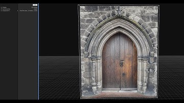 Church door Photogrammetry using Reality Capture