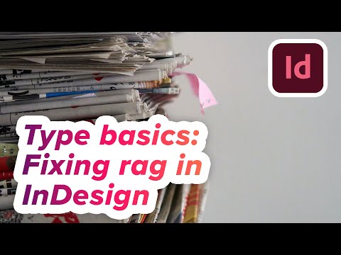How To Determine The Rag On A Paragraph Graphic Design