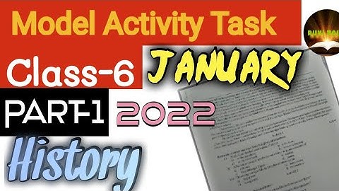 Model Activity Task History |Class-6 WBBSE#history #class6 #modelactivitytask #classsix