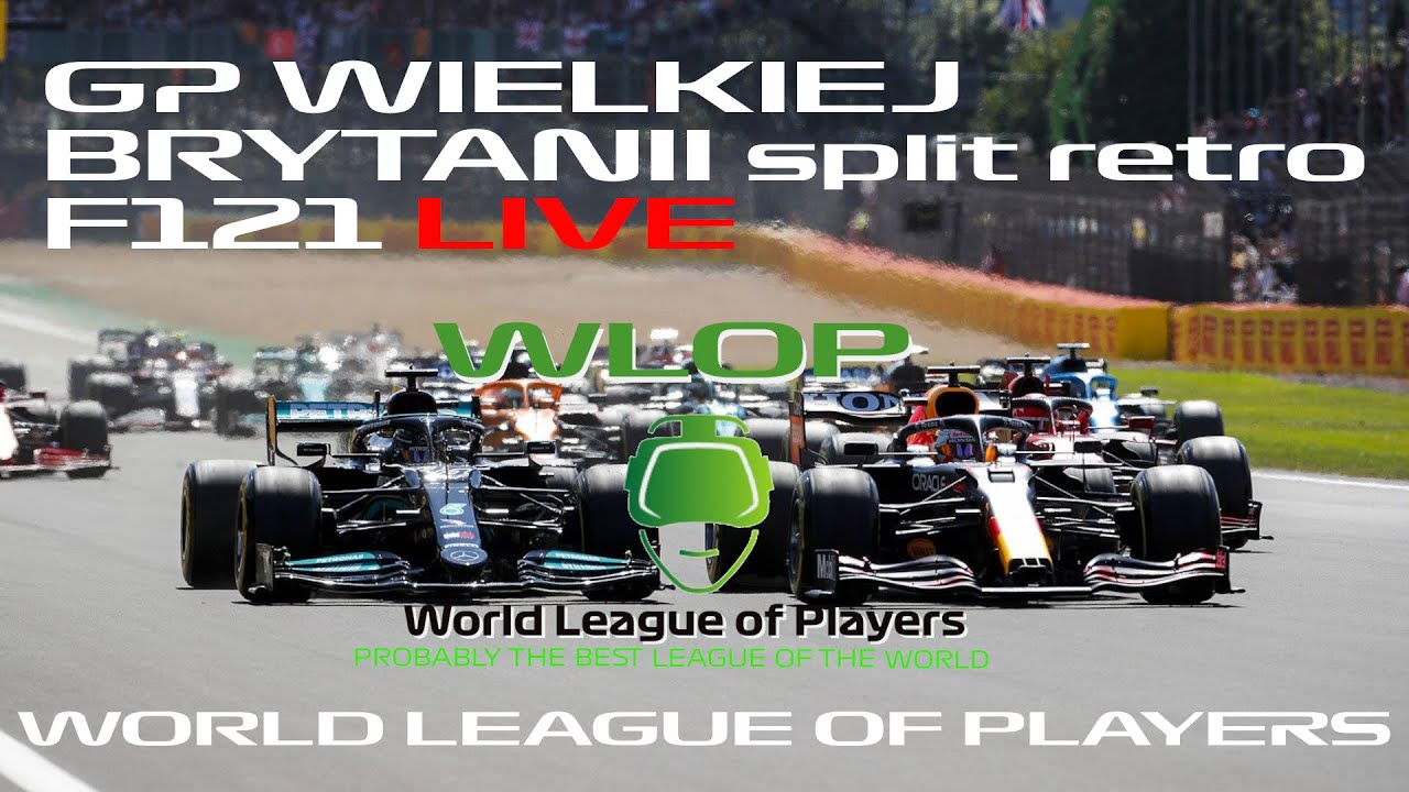 f121 Live #5 GP 5 Wielkiej Brytanii sezon 1 split RETRO World League of ...