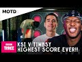 KSI v Timbsy HIGHEST SCORE EVER on Last Minute Winner!  |  MOTDx