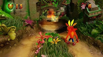 Crash Bandicoot Walkthrough 100% (PS4), #1. Intro Movie and N. Sanity Beach