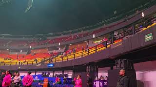 Así El Palacio de los Deportes, Previo Al Primer Concierto de- Madonna -CDMX 20/4/24.