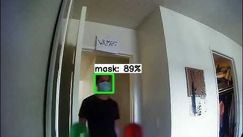 Facemask Detection Raspberry Pi 4