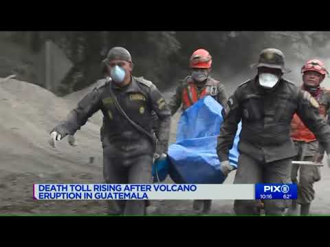 Volcano eruption death toll hits 109 in Guatemala