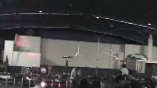 ArcAttack performs the Doctor Who Theme on Twin Tesla Coils
