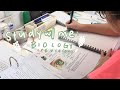 study with me: 🍃 biology 🍃