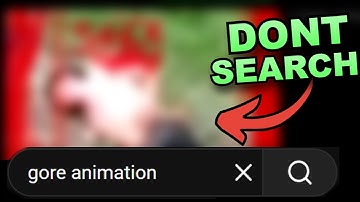 Do Not Search "Gore Animation" On YouTube