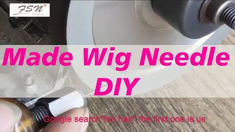 wig needle DIY injection wig needles |hair needle | hair ventilating needle |needle for making wigs
