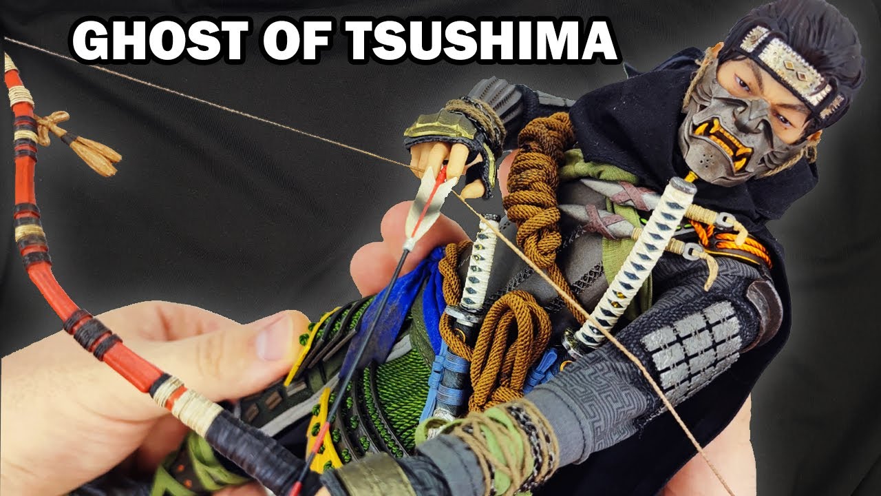 Ghost of Tsushima Djin Sakai action figure by VTS Toys - YouTube