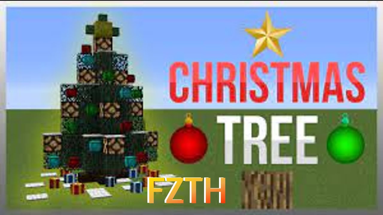 Minecraft CHRISTMAS TREE YouTube