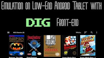DIG Frontend for Android Emulation