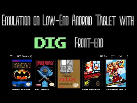 DIG Frontend for Android Emulation