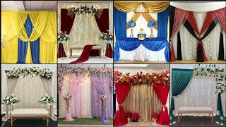 Top 150 Stunning Wedding & Mehndi Stage Decoration Ideas | Simple Elegant Floral Backdrops screenshot 5