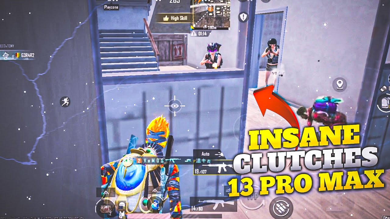 INSANE CLUTCHES | BGMI - PUBG MOBILE • IPHONE 13 PRO MAX - YouTube