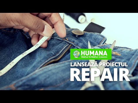 HUMANA PEOPLE TO PEOPLE susține, prin proiectul REPAIR, breasla croitorilor și a cizmarilor