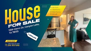 1359 Glenn Drive, Canyon Lake, Texas 78133