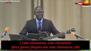 Cebo cikeminina(Tout passera, seule La Parole de Dieu demeurera éternellement.) Bro Rodrigue Banze