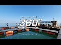 Have you ever been Fishing Float on the sea @Dangjin, Korea [ Virtua traveleR VR 360°]
