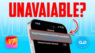 "Fixing Voice Mail Unavailable on iPhone After iOS 17 Update" | "Resolve Voicemail Issues on iPhone"