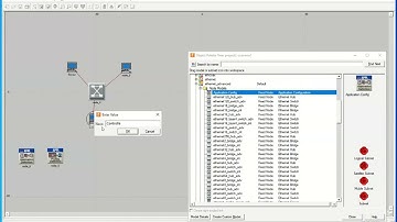 Simple network using Opnet Riverbed tool