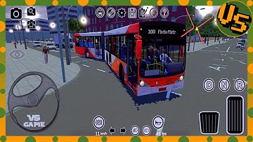 Articulated Bus is the best🚍| Proton Bus Simulator 2020 New Update Android Gameplay