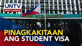 Ilang BI staff, pinagkakakitaan umano ang pag-iisyu ng student visa sa foreigners