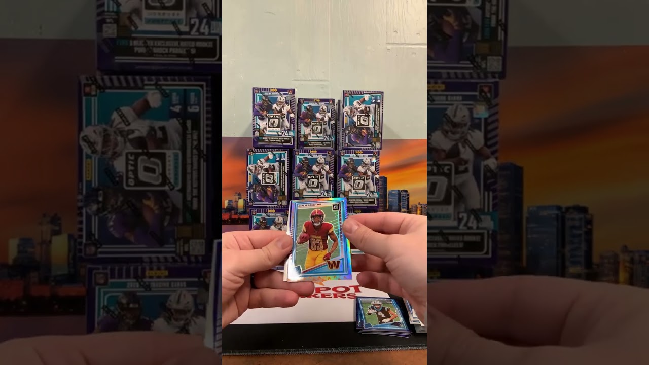 4-4-26 - #1012 - 2025 Donruss Optic Football Blaster Box Full Case Break PYT