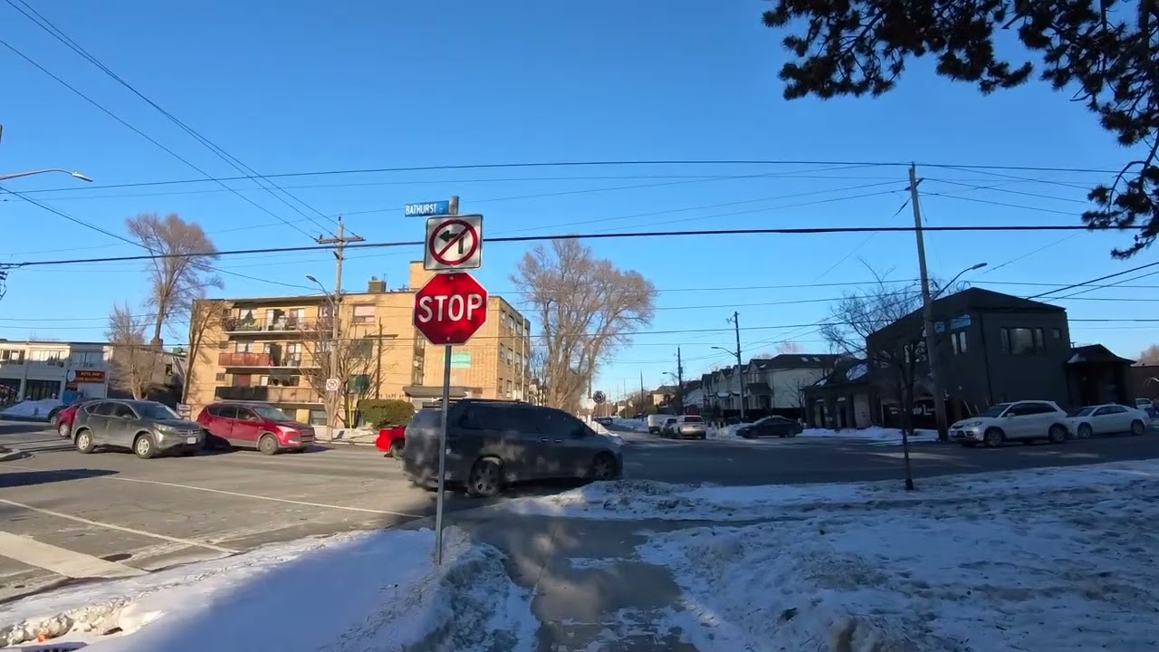 A Short Walk in Toronto Canada March 2026 Temp - 6 C #1