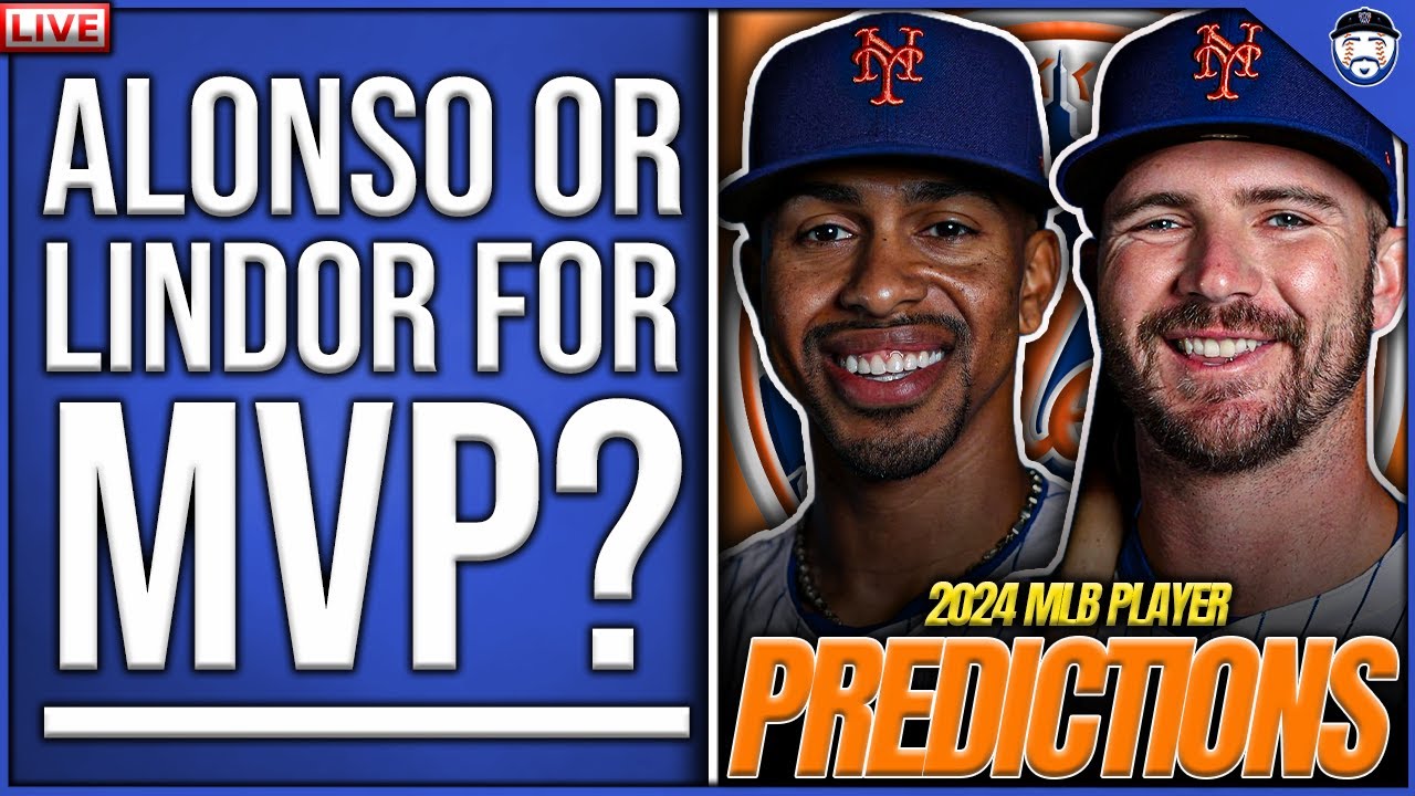 Pete Alonso or Brandon Nimmo for NL MVP?! 2024 MLB Player Predictions