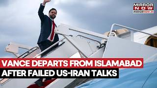 Vice President JD Vance Leaves Islamabad After Peace Talks With Iran Collapse | Asim Munir | Sharif
