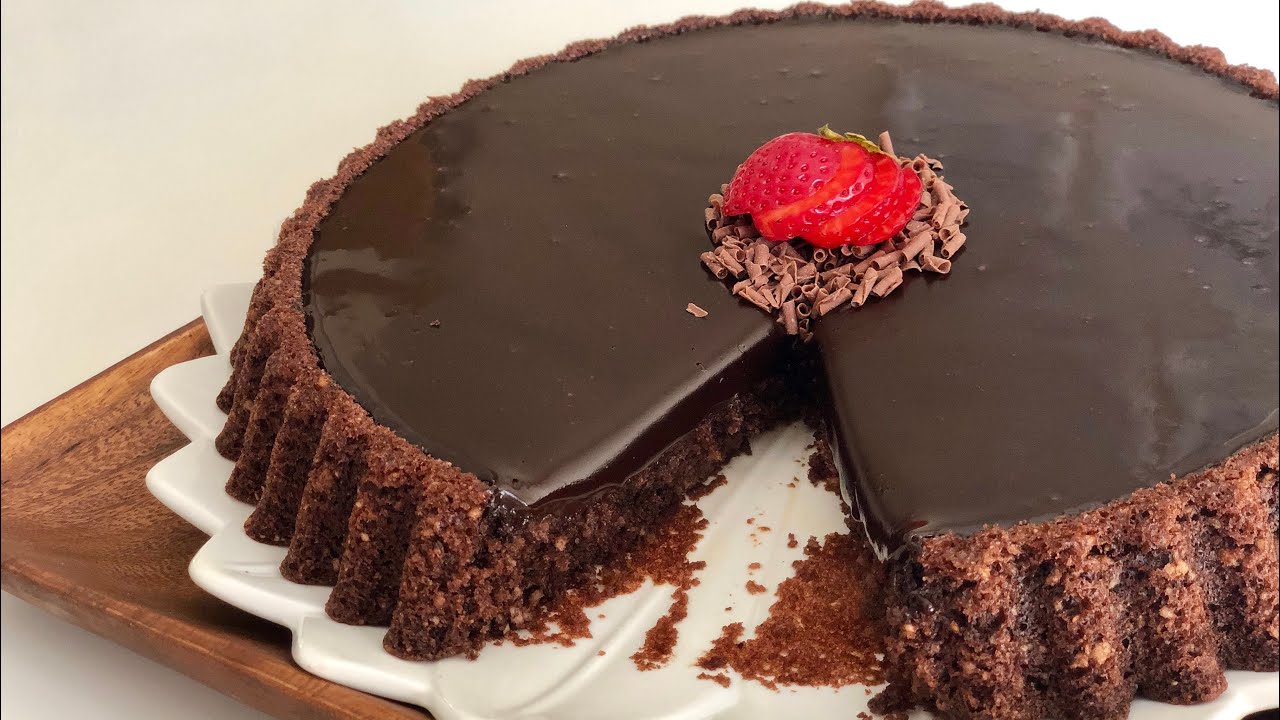 Karamelli çikolatalı tart kek YouTube