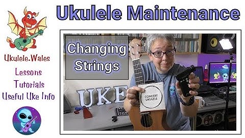 Ukulele String Change - How To Restring Your Ukulele