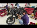 Yamaha MT-03 | Mini driving lights Installation | Test | Endurance Challenge Preparation | BIKERBAY