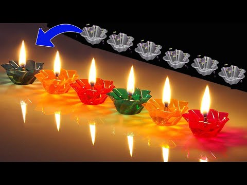 Water Candles | Diwali Decoration ldeas | Floating Candles | DIY Home Decor for Diwali | DIY Candles