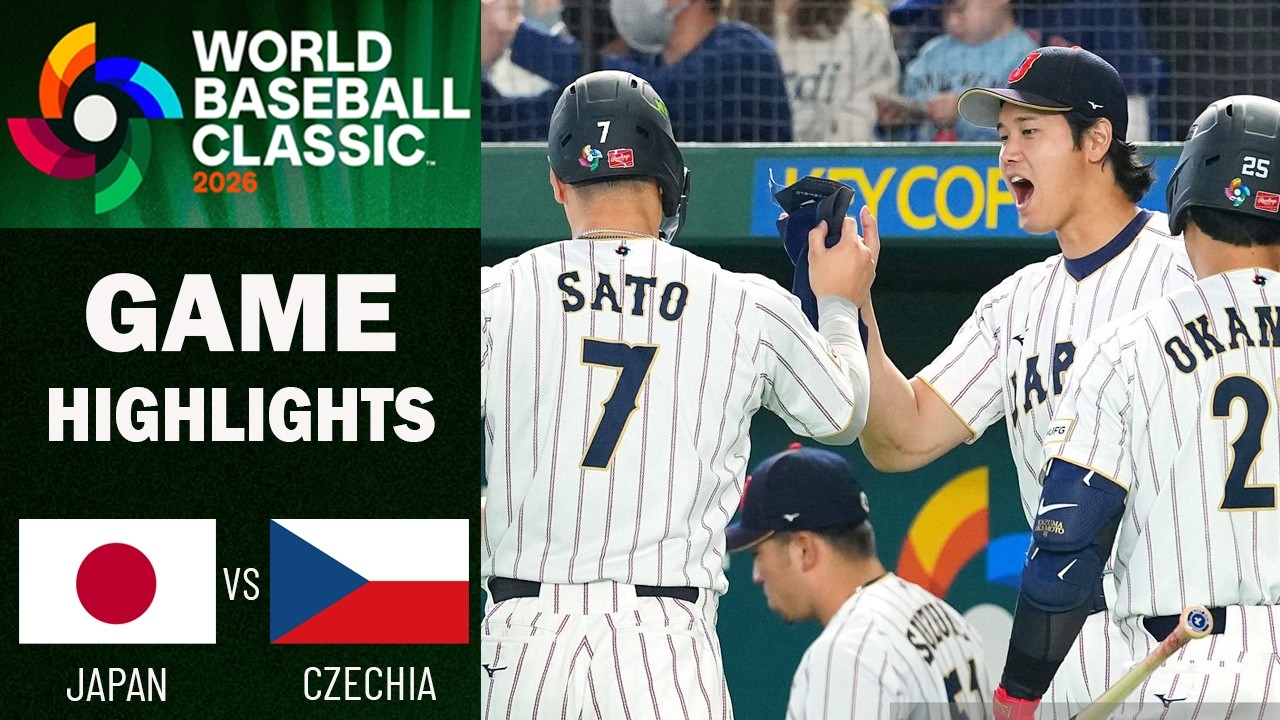 日本 vs チェコ 試合ハイライト＆ホームランまとめ｜WBC2026 Pool C