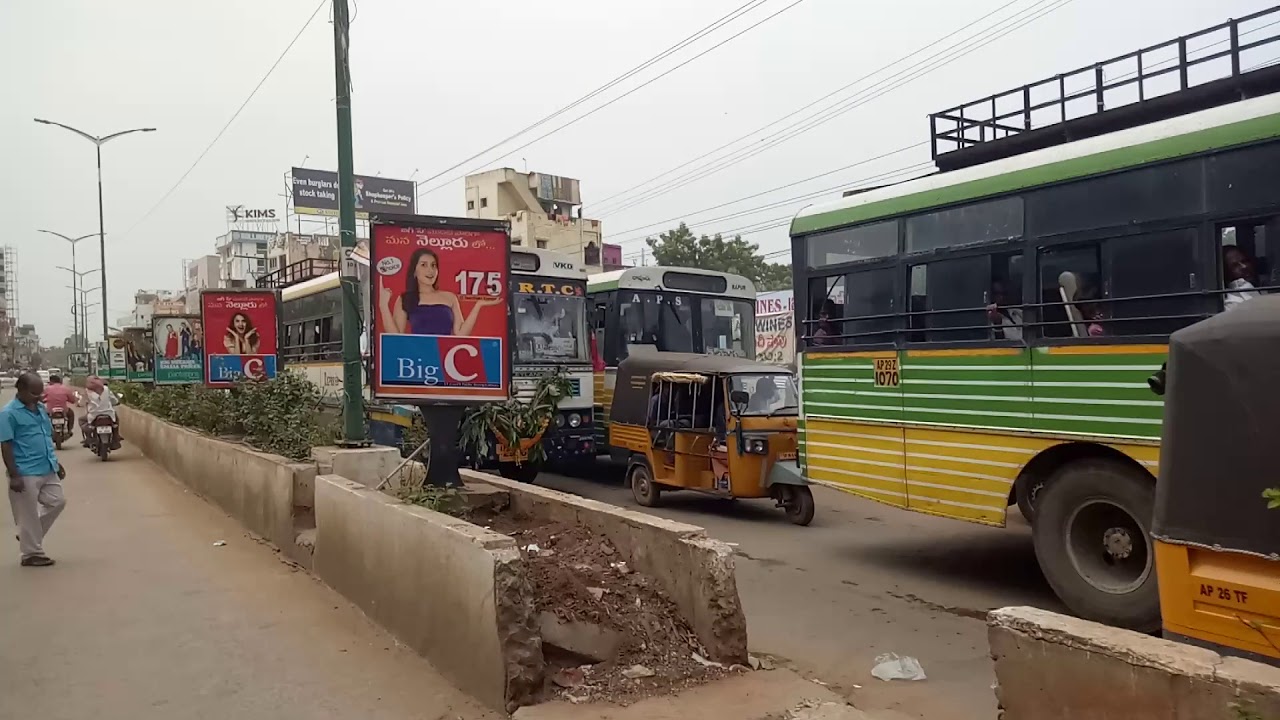 2 Kms Heavy Traffic Jam in Nellore. Check this video.