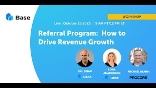 Referral Program Workshop: How to Drive Revenue Growth