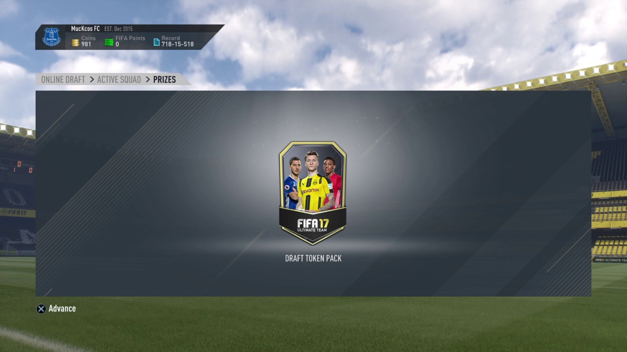 0 wins draft reward