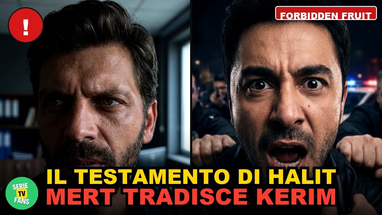 Forbidden Fruit, cosa dice il testamento di Halit: la quota del bambino va a una fondazione, e Mert tradisce Kerim