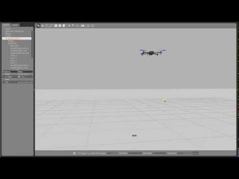 Example of simulation of ArduCopter SITL in ROS/Gazebo