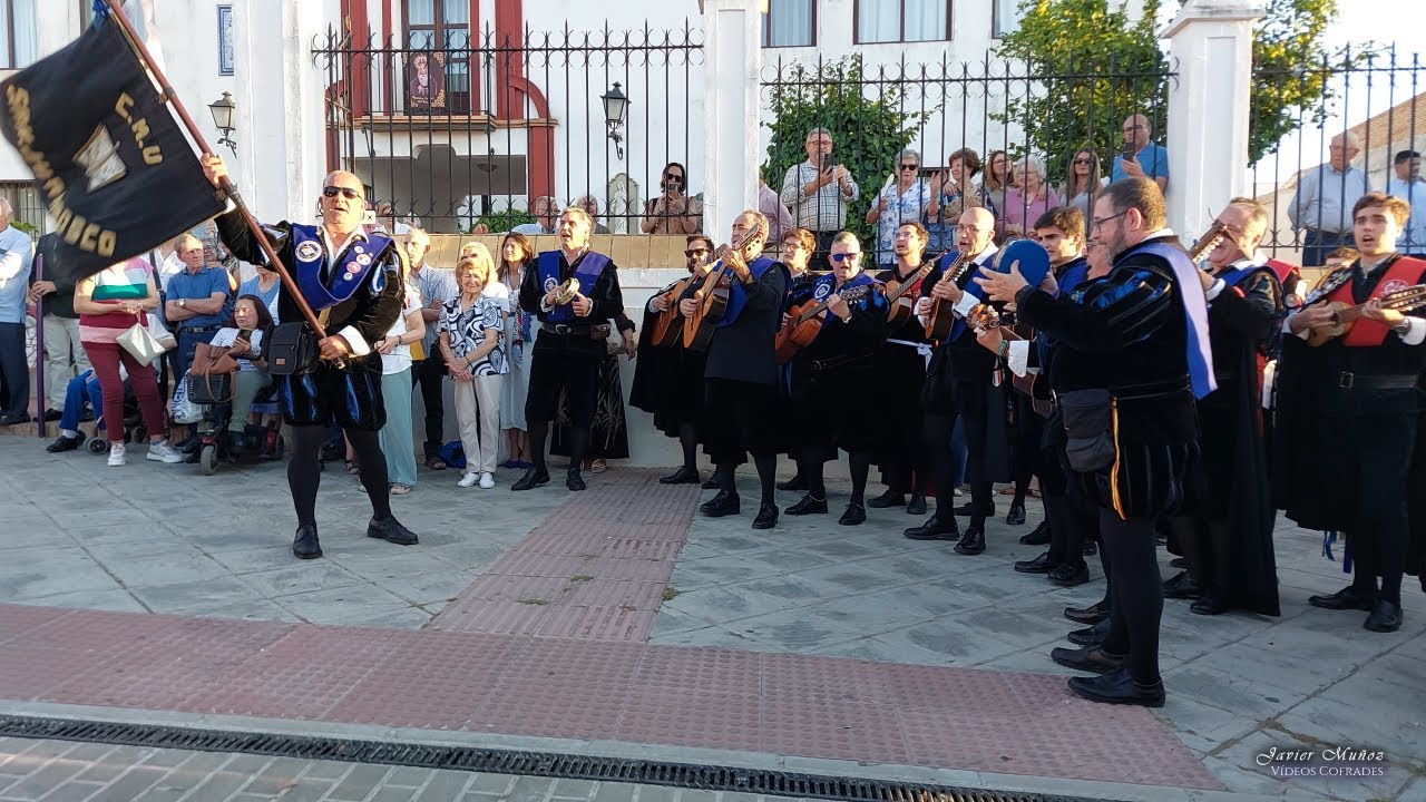 4k | Procesión María Auxiliadora. Carmona 2025 | San Juan Bosco a su paso por la Parroquia San Antón