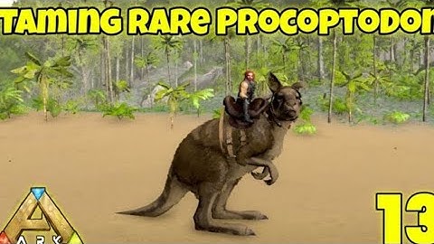 RARE PROCOPTODON TAMED! 🦘 | ARK Ultimate Mobile Edition 🦖 | EP