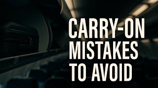 7 Overhead Bin Mistakes To AVOID — You’ll Lose Your Bag Mid-Flight