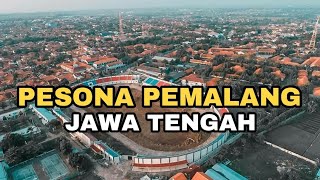 Kota Pemalang/ Kabupaten Pemalang 2021 (Drone View) perbandingan infrastruktur dan skyline