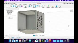 Physical Computing 8 - Text and Images in Fusion 360