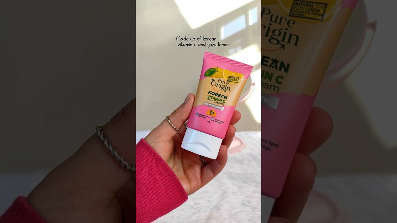 Pure  Origin BB cream for glowy skin Natural Makeup 