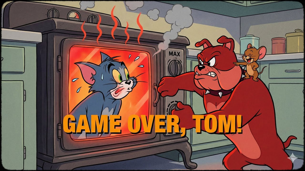 Том предает Джерри и Спайка! 