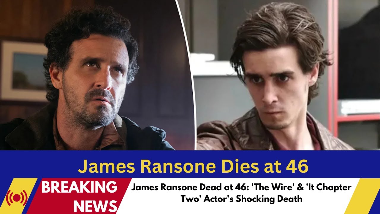James Ransone Funeral James Ransone Dies at 46 — ‘The Wire’ and It Chapter Two Actor Dead ...