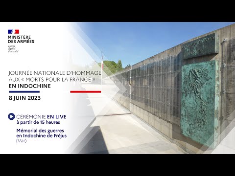 Journée nationale d’hommage aux « morts pour la France » en Indochine.